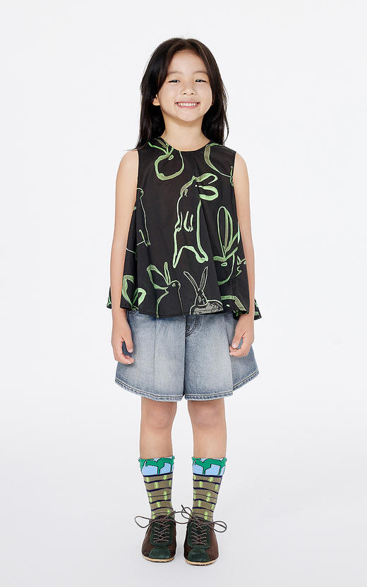 jnby   25年夏款   牛仔短裤  1P5E10180 商品图0