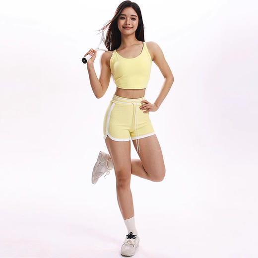 跃牌【禅语梵心】云感纽结美背瑜伽内衣女防震瑜伽服上衣健身瑜伽背心DK3234 商品图3