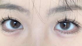 LuLuAlice半年抛美瞳 奶油灰棕 14.2mm