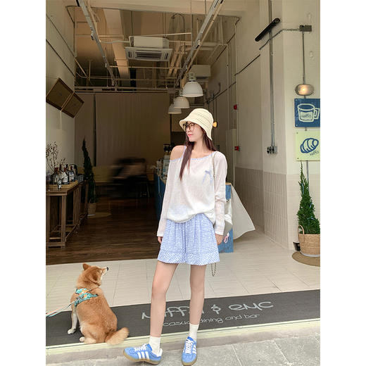 【110元任选2件】最后一波现货！蓝格子短裤 商品图3