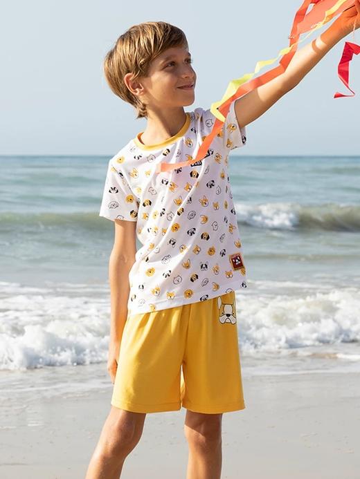 【COOL凉感汪星人】SCHIESSER德国舒雅男童家居COOL MAX，吸湿排汗面料套装3B/22441H 商品图1