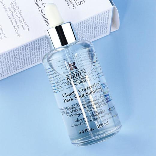 【买一赠一到手共200ml礼盒礼袋】KIEHL'S科颜氏安白瓶精华液正装100ml*2瓶一般贸易 商品图5