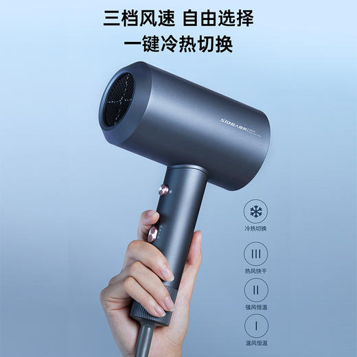 【快递包邮】超人电吹风DJ818（灰色） 商品图4