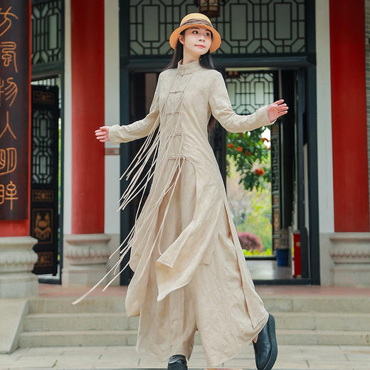 【新品】禅岚曳影上衣阔腿裤套装 | 杨丽萍老师同款套装 | 现货 商品图6