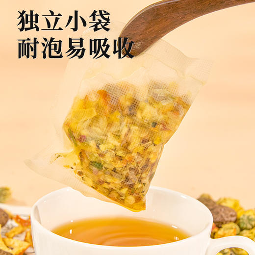 雷允上菊花罗汉果胖大海茶150g（5g*30包）/袋 商品图4