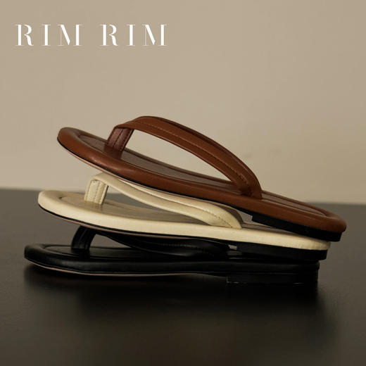 【品牌直发】RIM RIM马皮鞋人字拖凉鞋平底2426 商品图5