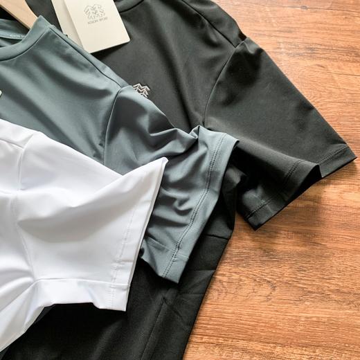 D052069户外休闲衣男子运动圆领防晒徒步短袖T恤 商品图4