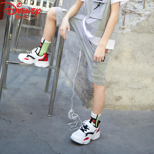 迪士尼男童短裤裤子夏季薄款儿童运动裤休闲百搭男大童五分裤外穿 商品图4