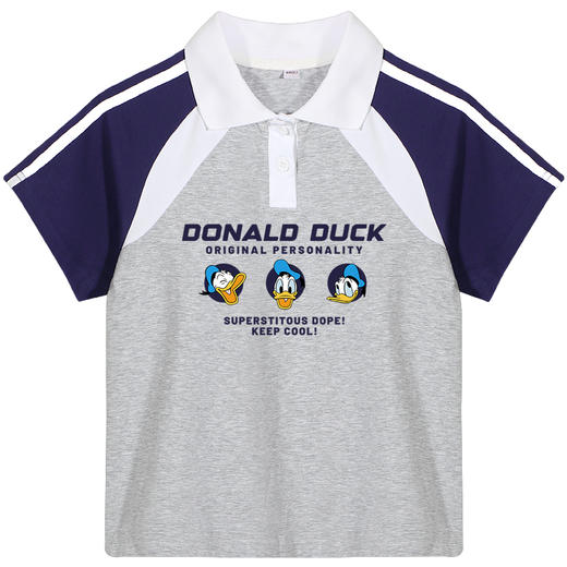 贝田童装男童短袖T恤夏天2025新款小男孩帅气立领半袖上衣夏装潮 商品图4