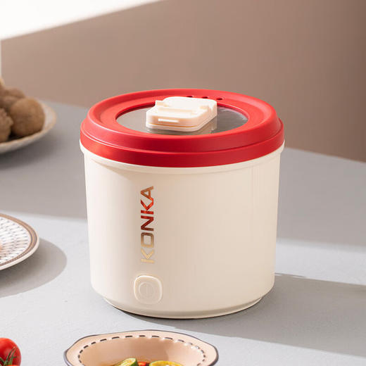 康佳（KONKA）电煮锅多功能锅宿舍一人小型煮面小电锅KDZG-0866-M KDZG-0866-M 0.8L 商品图0