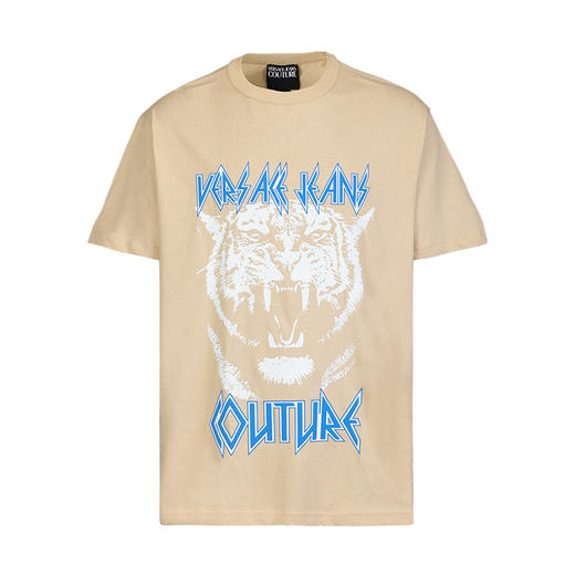 【新品特惠秒】Versace 范思哲 男士全棉虎头印花logo短袖T恤 12336 商品图9