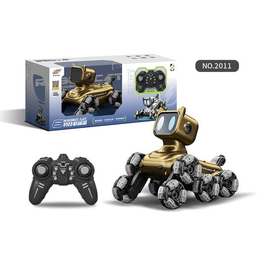 轩纳遥控玩具特技机械猫2011（颜色随机） 商品图14