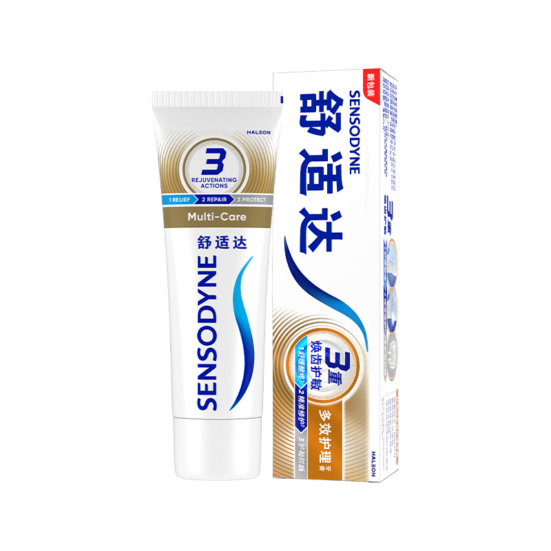 舒适达多效护理牙膏180g