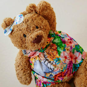 nmay 蝴蝶结头饰/连衣裙 玩具服装宝宝过家家打扮小衣服毛绒玩偶服饰品（不含玩偶）