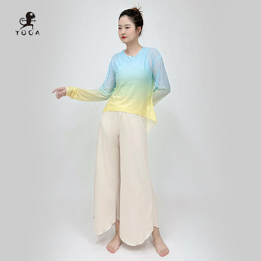 壁虎瑜伽【2505KZ364】高弹阔腿浮云裤【5天发货】 商品图5