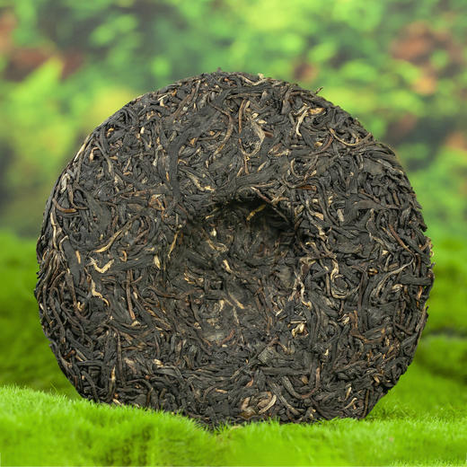 吉顺号普洱茶2019年紫鹃春茶紫芽紫叶普洱生茶100g/饼 商品图5