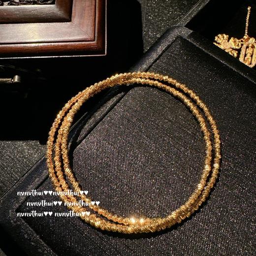 雀说 古法金色掐丝錾雕金刚杵貔貅项链 商品图5