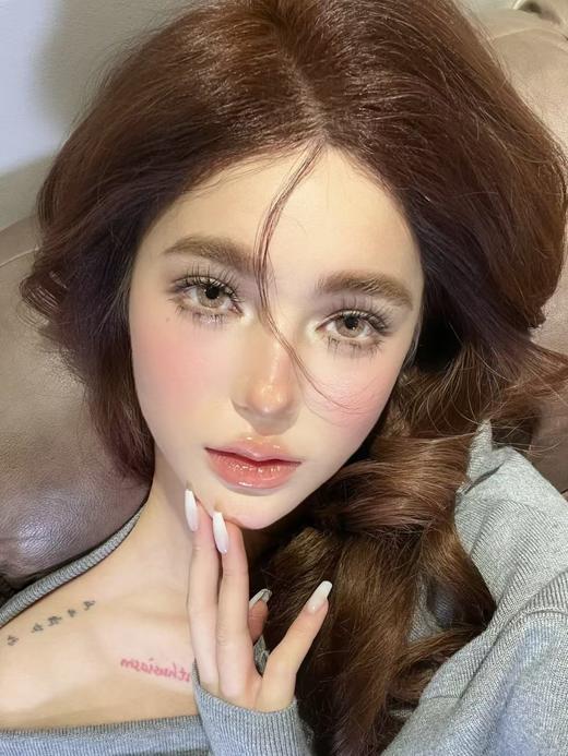 『大直径半年抛』 YEELENS-泰式千金 棕 -14.5mm【半年抛0-800度 无525/575】 商品图6