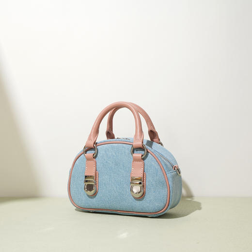 【预售3天】馒头包高级感拉链复古单肩斜挎包迷你小手提包F9762A 商品图1