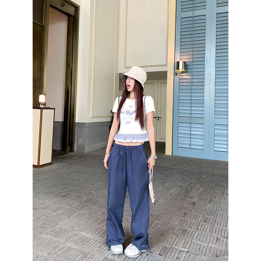 【129元任选2件】现货秒杀！猫猫印花拼接短袖 商品图3