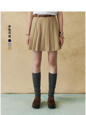 Teenie Weenie小熊字母半身裙女夏季女短裙TTWH252604T