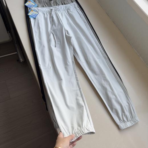 薄款！松紧腰！冷感网眼透气 2025夏季男装松紧腰运动收口休闲裤！ 商品图3