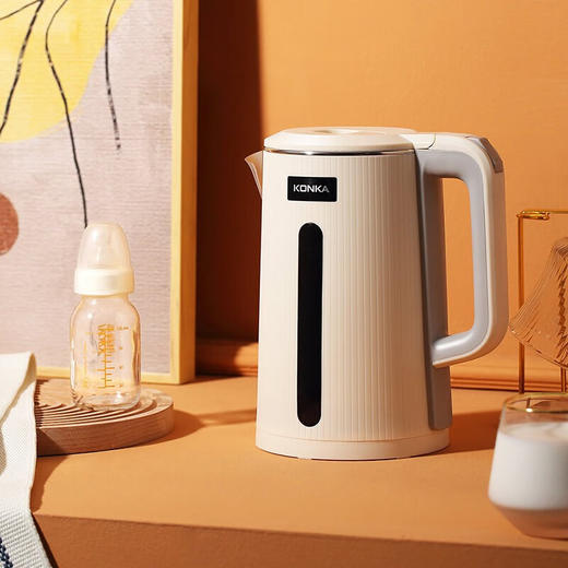 康佳（KONKA）电热水壶大容量304不锈钢内胆自动恒温烧水壶 KDSH-1802-M （无保温） 1.8L 商品图0