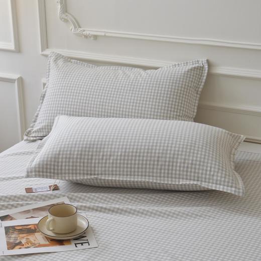 素道有机棉苎麻凉席 床单 苎麻枕套 商品图7