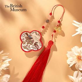 大英博物馆 东方梦境系列 喜上眉梢国风随身香囊 汽车挂饰