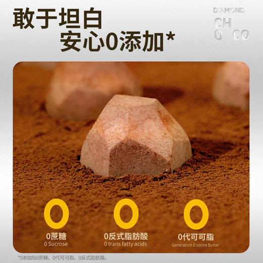 食验室 钻石脆巧 丝绒厚奶味/陨石黑咖味/轻乳榛巧 14g/袋【三口味可选】 商品图1