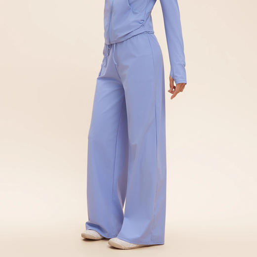 跃牌【禅语梵心】运动宽松遮阳轻薄凉感长裤女直筒休闲瑜伽裤CK3256 商品图2