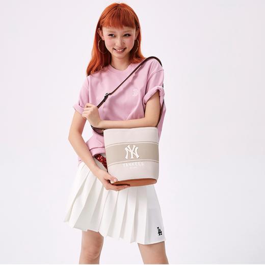 【MLB刺绣单肩包】MLB女士水桶包时尚休闲通勤斜挎单肩包25春夏新款 商品图1