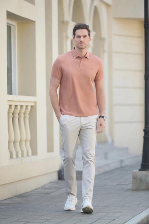 男装25春夏新品休闲POLO短袖2219-8198 商品图2
