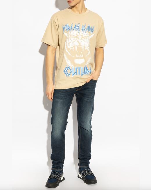 【新品特惠秒】Versace 范思哲 男士全棉虎头印花logo短袖T恤 12336 商品图8