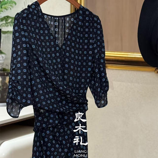 【预售7天】良木礼真丝碎花裙（210057575） 商品图3