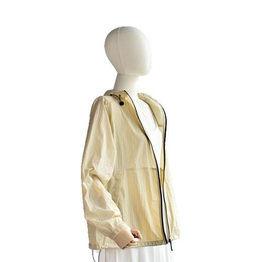 【软壳防晒外套】 Lulu大牌同款梭织锦纶冰感休闲防晒衣 连帽轻薄户外运动夹克短外套 商品图4