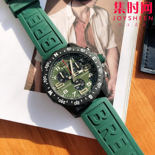 高端定制 原单百年灵BREITLING  专业耐力系列 男士石英腕表 全碳纤维表壳，石英计时腕表，表径44mm 商品图0