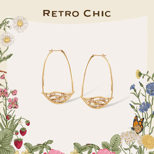 【孙千同款】Garden of Eden 伊甸园系列 | 日暮耳环 商品图0