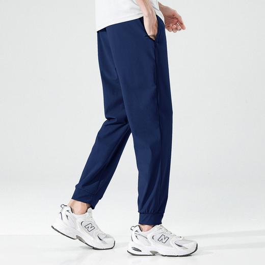 拓路者裸感清凉夏季针织直筒长裤男式轻户外轻薄透气百搭休闲长裤 商品图4