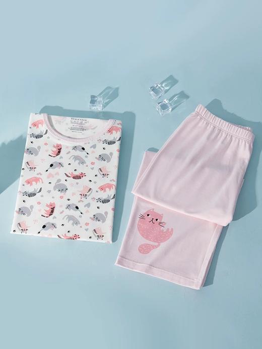 【COOL凉感喵星人】SCHIESSER德国舒雅女童家居套装3F/22512H 商品图2