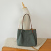 【预售3天】女士包包新款2025托特包大容量简约商务通勤单肩包H2025 商品缩略图0