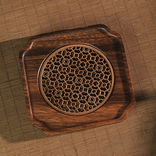 胡桃木壶承 直径14cm 高2cm 商品图3