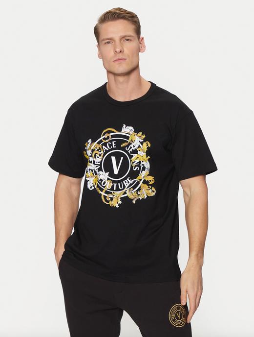 【新品特惠秒】Versace 范思哲 男士全棉印花logo短袖T恤12325 商品图7