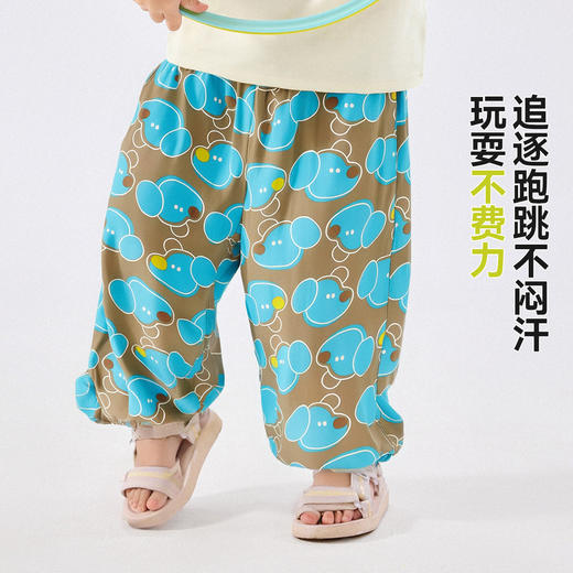嘟嘟家儿童裤子春季轻薄男童长裤春装宝宝空调裤儿童休闲裤童装潮 商品图2