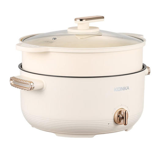 康佳（KONKA）家用电火锅多功能4L大容量电煮锅KDHG-4006-M 商品图4