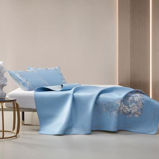 梦洁  00217 优雅进口头层牛皮单席：古驰（蓝）【180*200】 商品图2