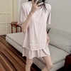 1秒降温【小凉皮家居服套装】自带胸垫  软糯糯冰冰凉凉🧊空调都不用开了！ 商品缩略图0