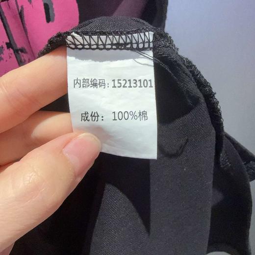 NC胸前字母喷漆无袖T恤50427（黑）夏季152131010321 商品图4