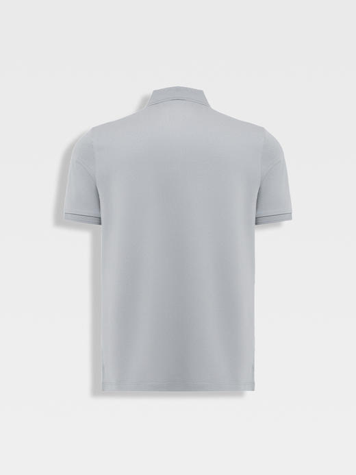 callisto浅灰基础短袖polo衫 商品图1