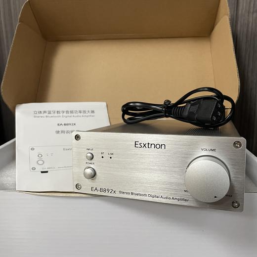 欧洲定制 Esxtnon 立体声高通蓝牙数字音频功率D类放大器 EA-B892x 商品图3